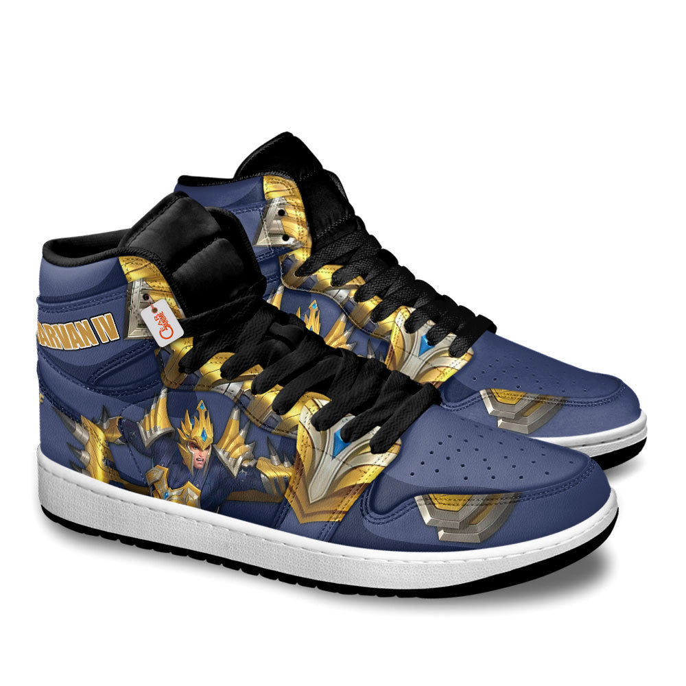 Jarvan IV High-Top Sneakers Custom LOL Custom Name