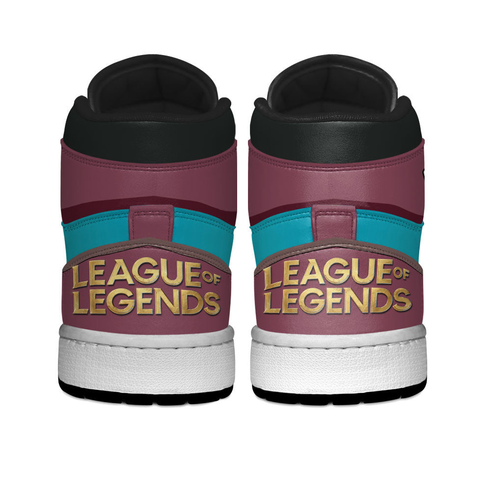 Kalista High-Top Sneakers Custom LOL Custom Name