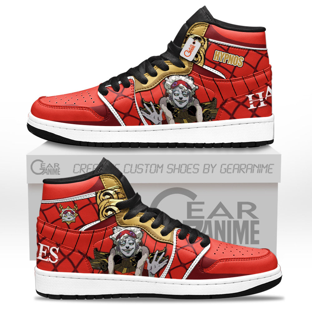Hypnos Death's Brother High-Top Sneakers Custom Games Hades Custom Name