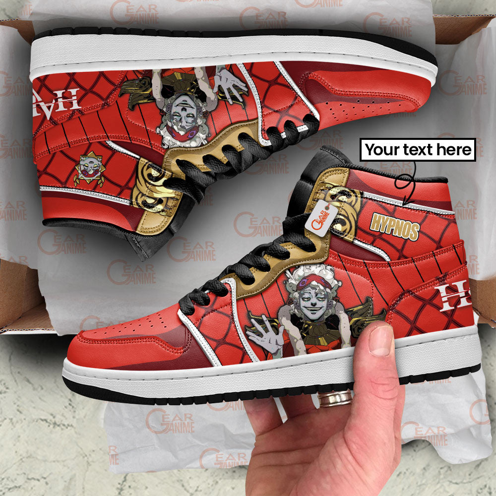 Hypnos Death's Brother High-Top Sneakers Custom Games Hades Custom Name