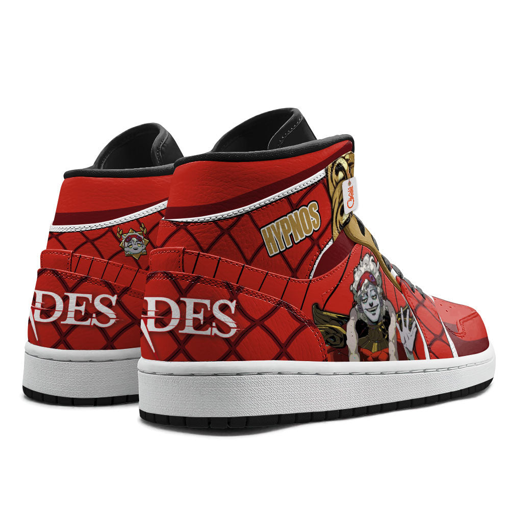 Hypnos Death's Brother High-Top Sneakers Custom Games Hades Custom Name