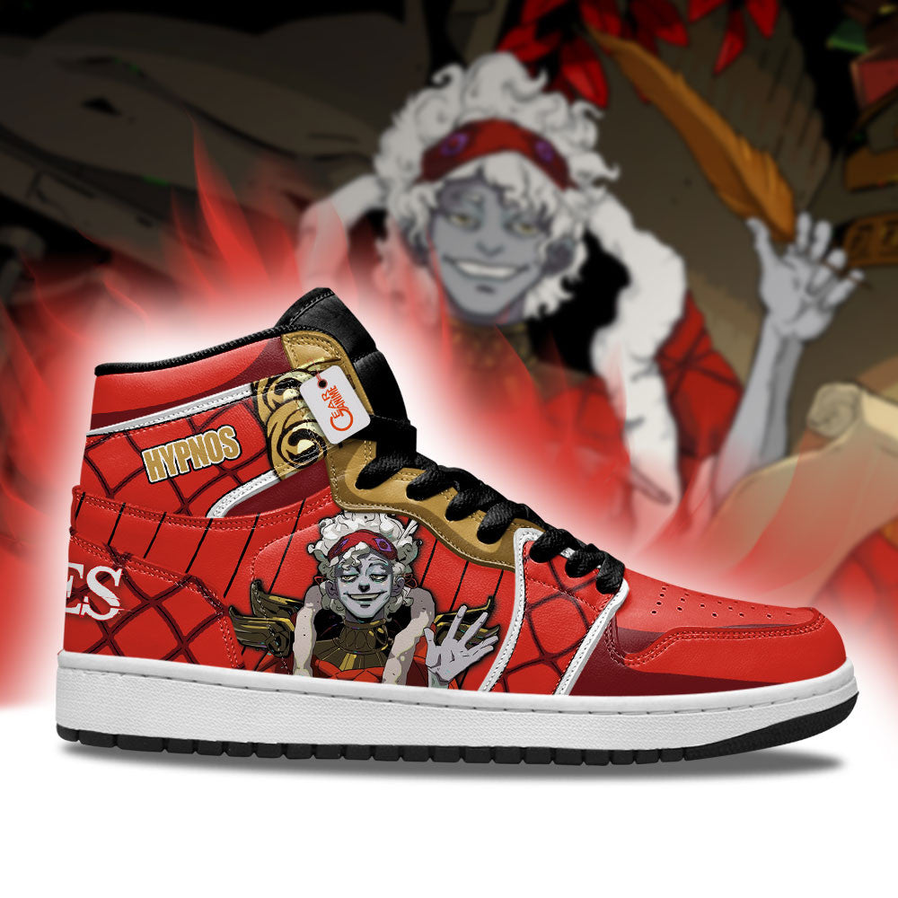 Hypnos Death's Brother High-Top Sneakers Custom Games Hades Custom Name