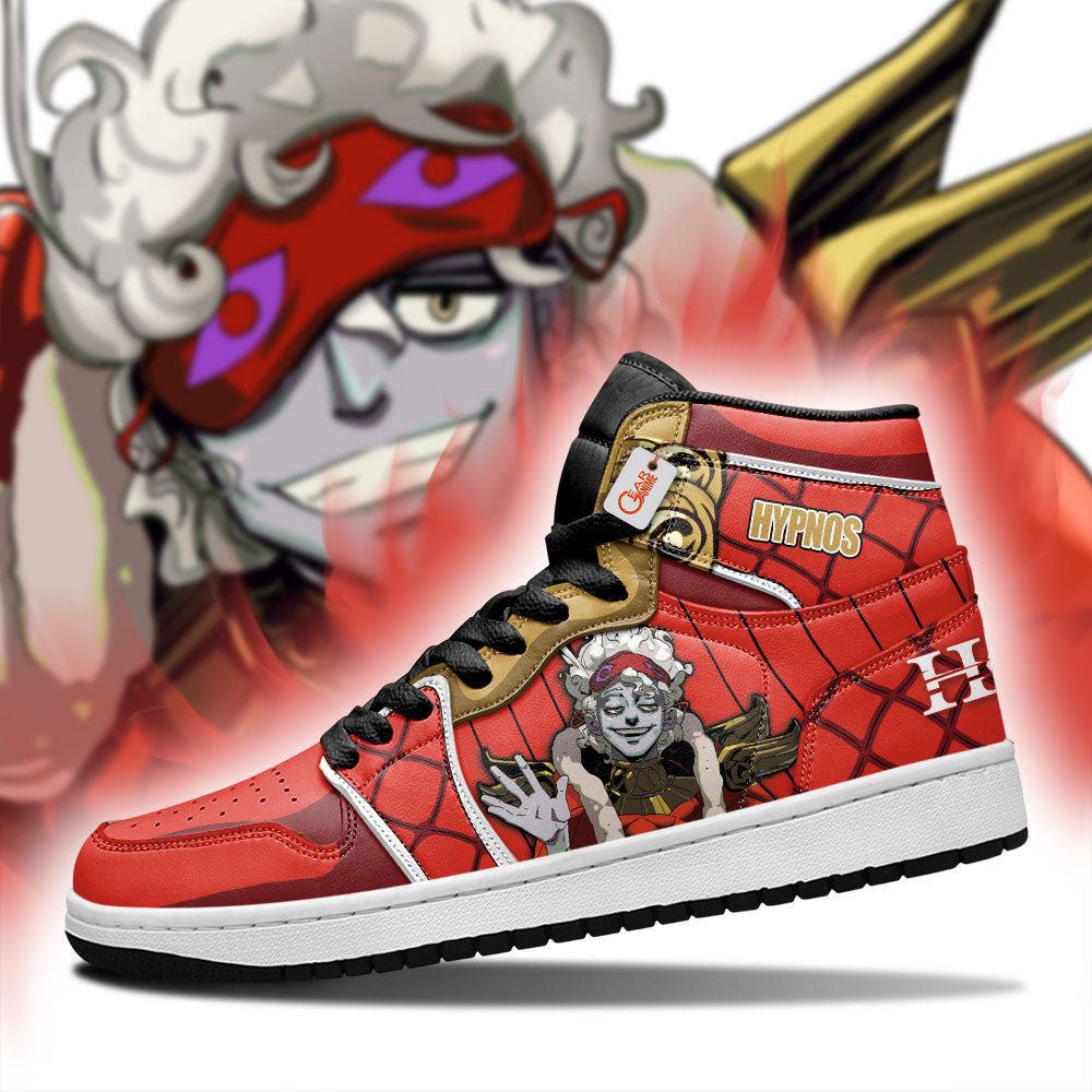 Hypnos Death's Brother High-Top Sneakers Custom Games Hades Custom Name