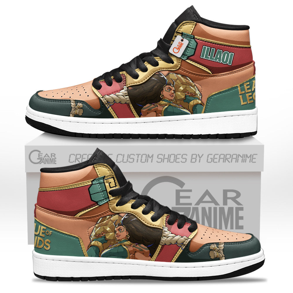 Illaoi High-Top Sneakers Custom LOL Custom Name