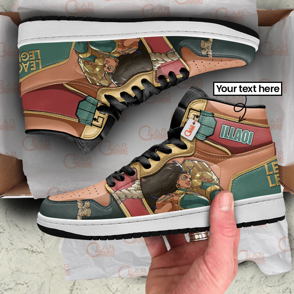 Illaoi High-Top Sneakers Custom LOL Custom Name