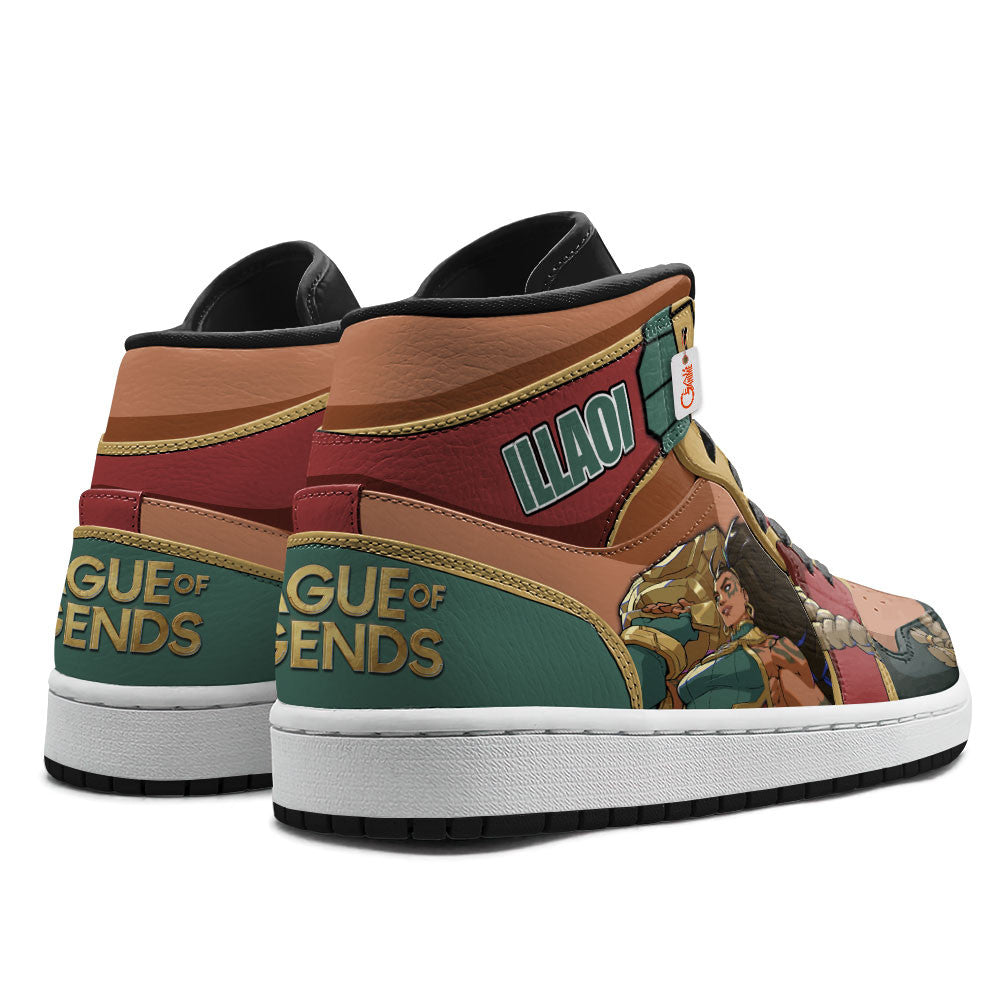 Illaoi High-Top Sneakers Custom LOL Custom Name