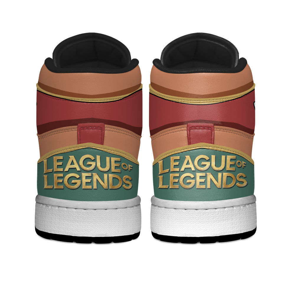 Illaoi High-Top Sneakers Custom LOL Custom Name