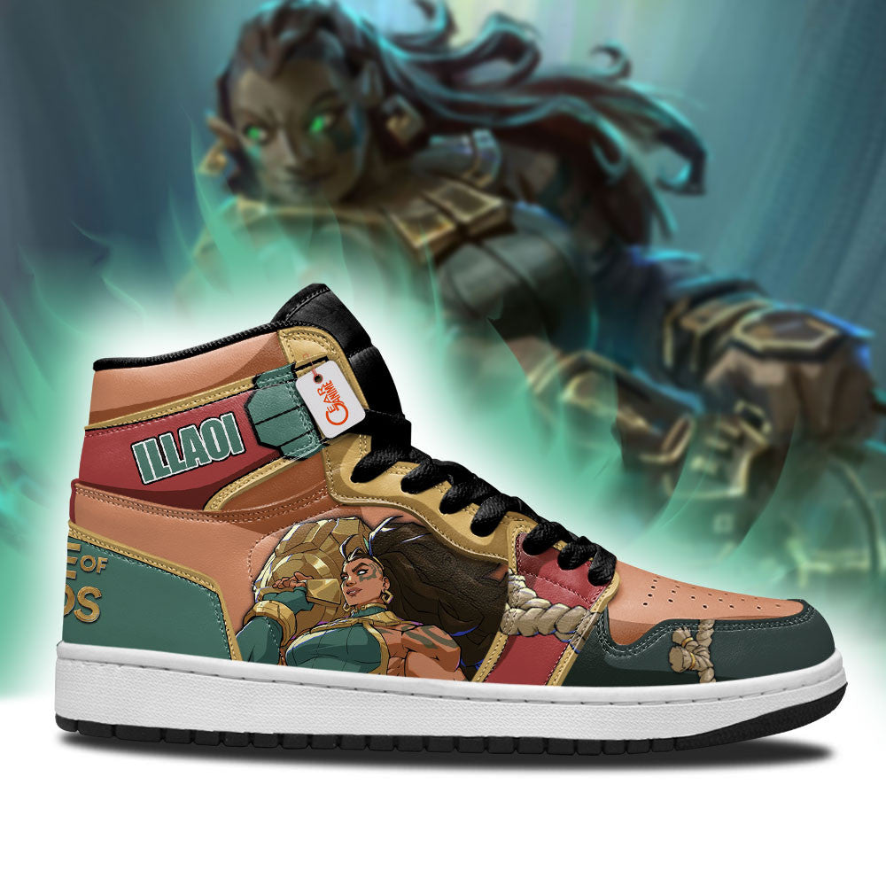Illaoi High-Top Sneakers Custom LOL Custom Name