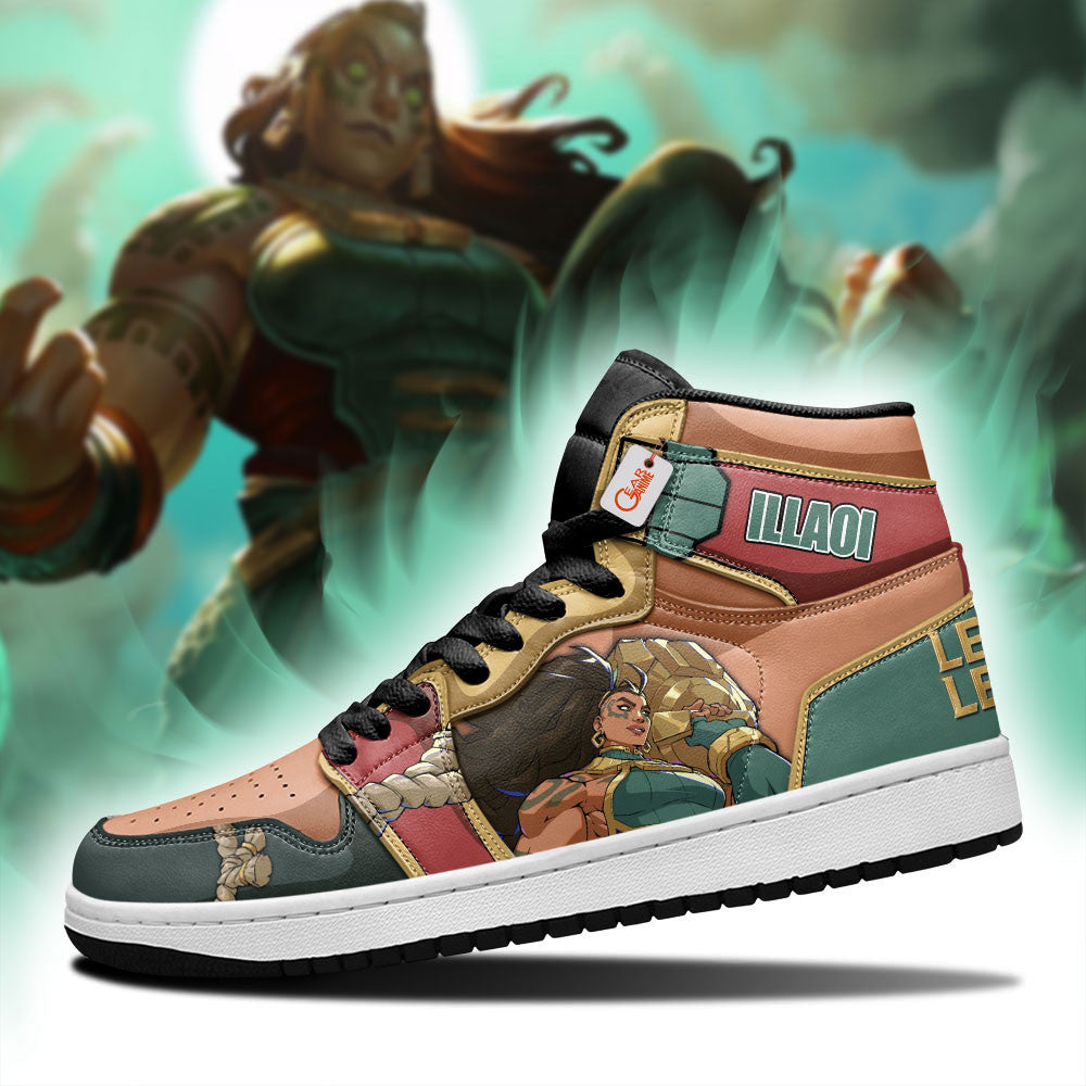 Illaoi High-Top Sneakers Custom LOL Custom Name