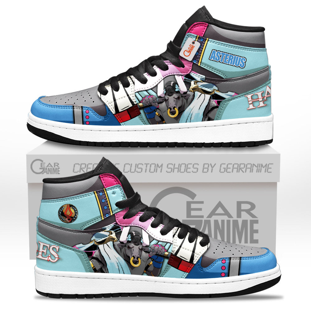 Asterius High-Top Sneakers Custom Games Hades Custom Name