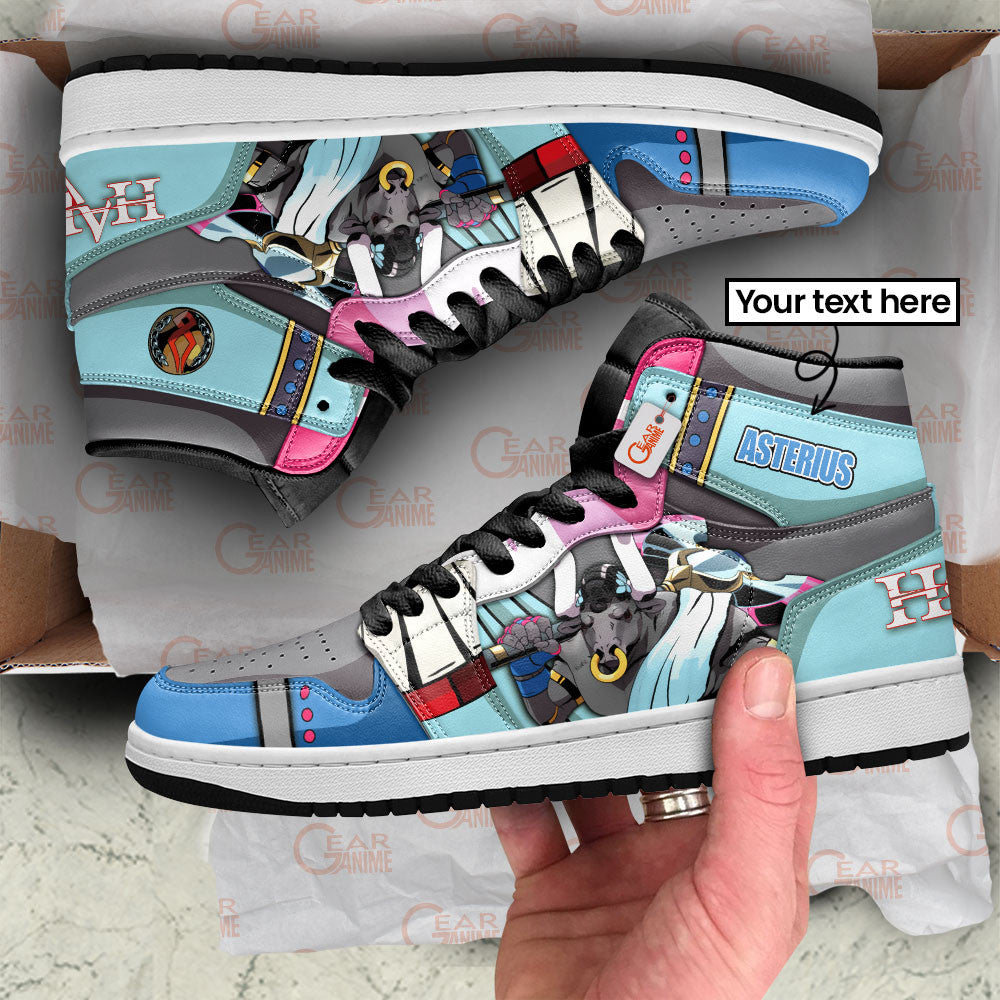 Asterius High-Top Sneakers Custom Games Hades Custom Name