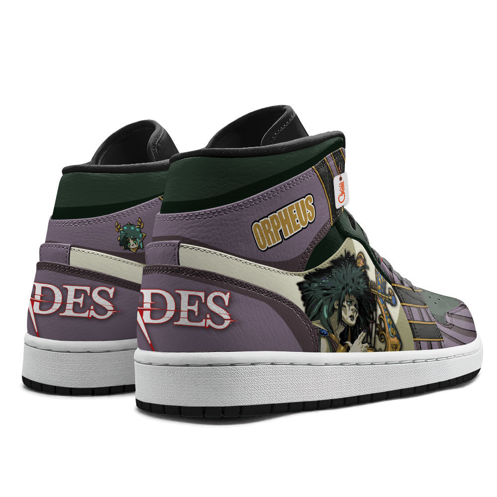 Orpheus High-Top Sneakers Custom Games Hades Custom Name