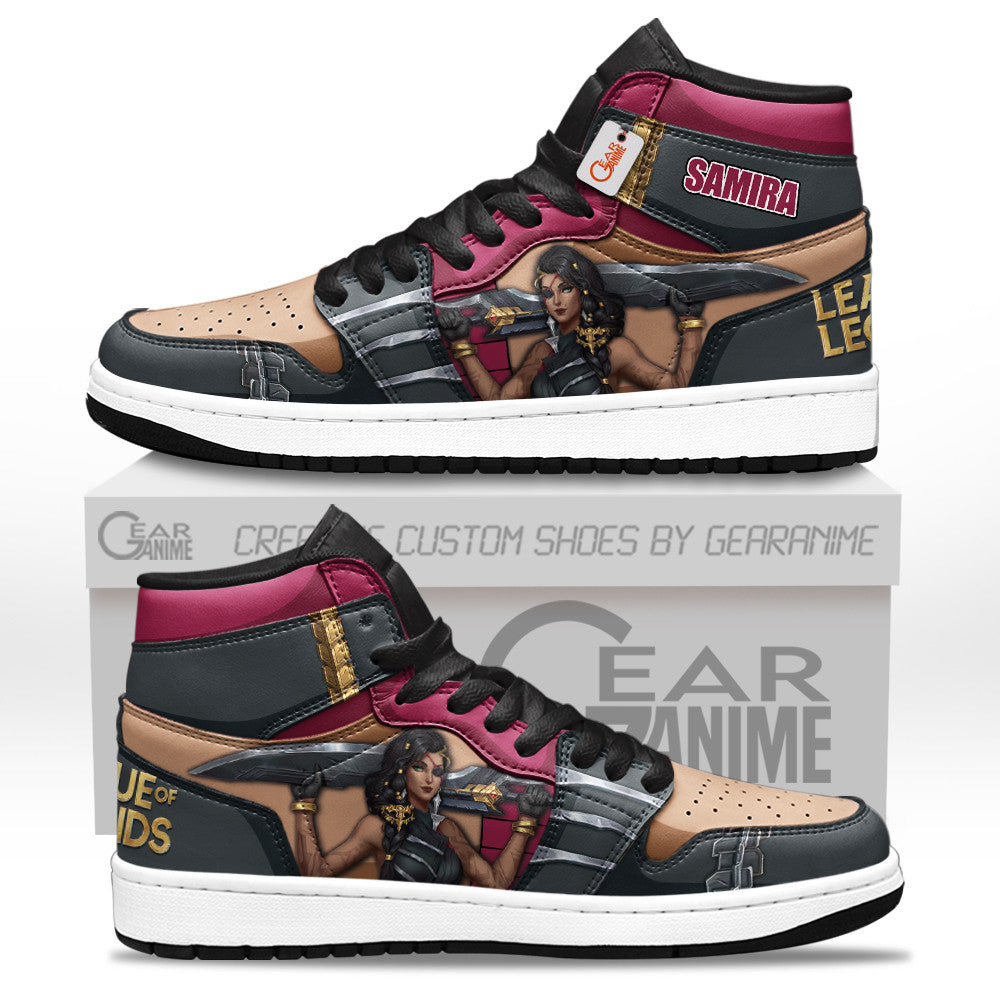 Samira High-Top Sneakers Custom LOL Custom Name