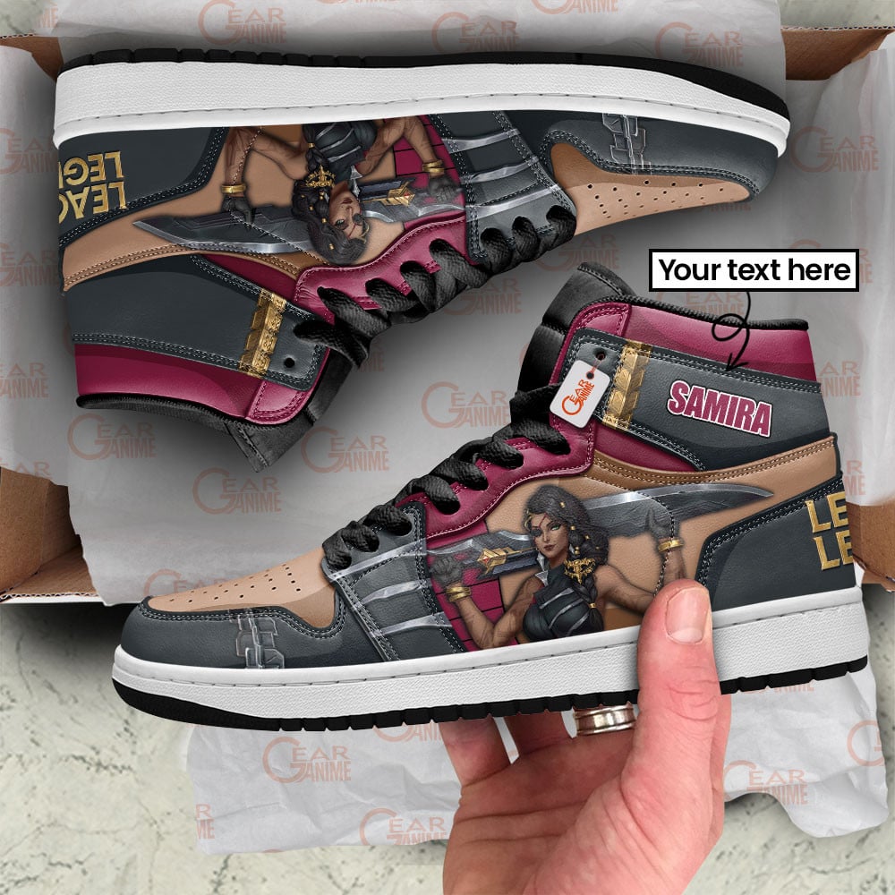 Samira High-Top Sneakers Custom LOL Custom Name