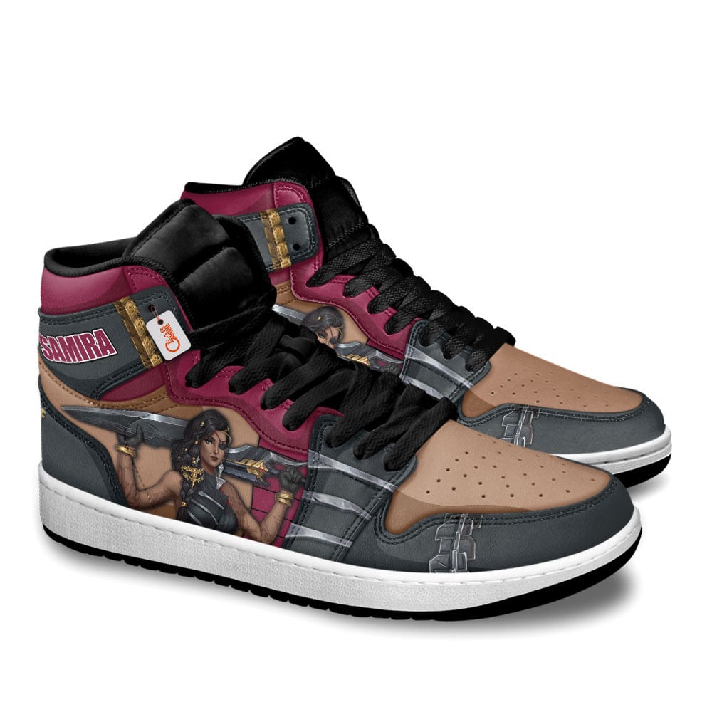 Samira High-Top Sneakers Custom LOL Custom Name