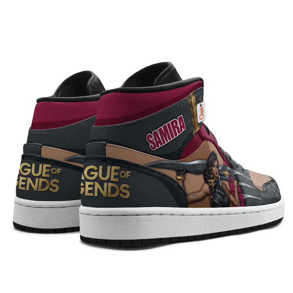 Samira High-Top Sneakers Custom LOL Custom Name