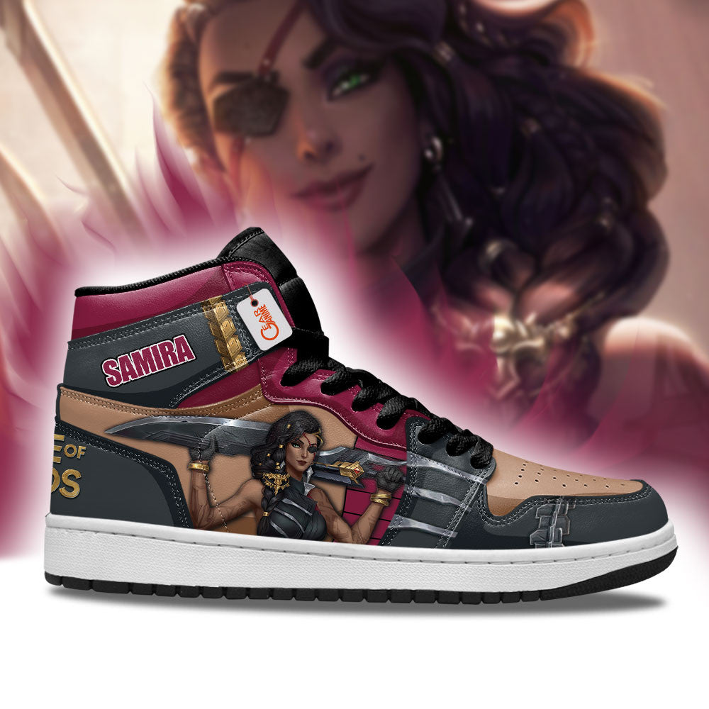 Samira High-Top Sneakers Custom LOL Custom Name