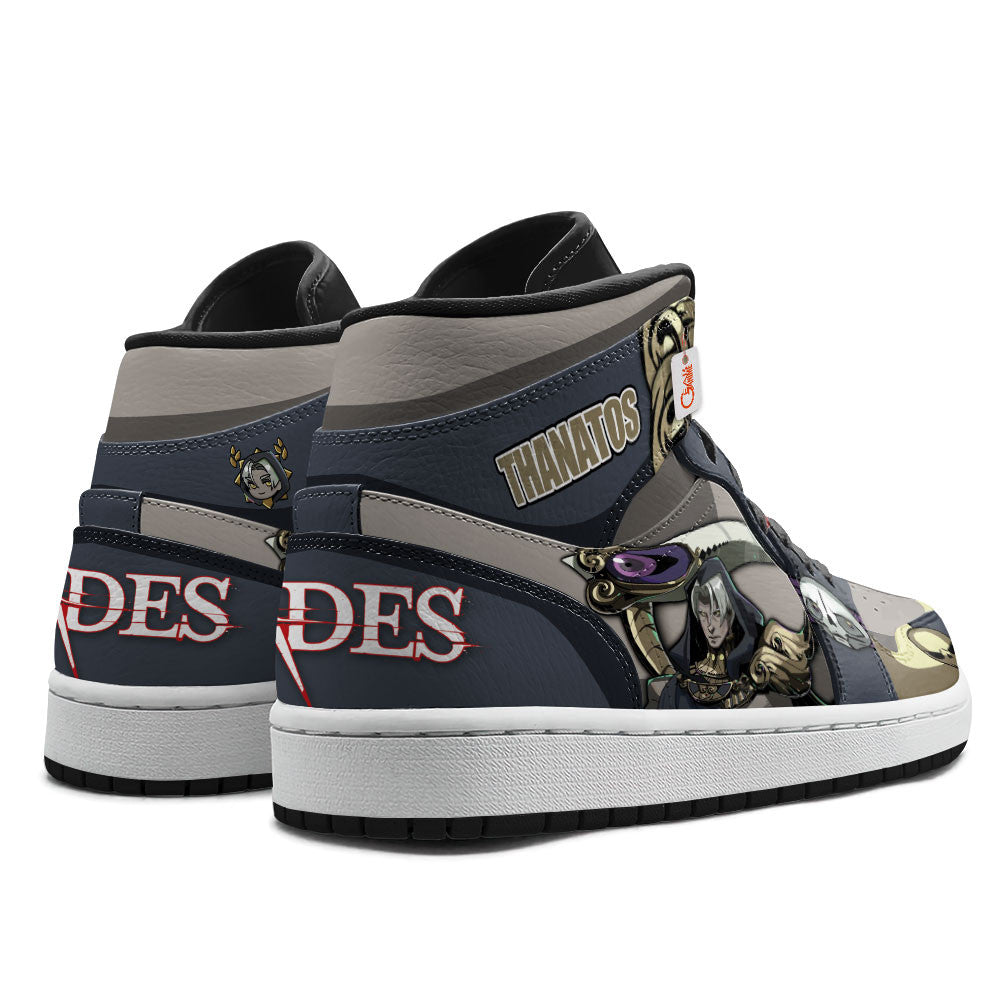 Thanatos Son Of Erebus High-Top Sneakers Custom Games Hades Custom Name