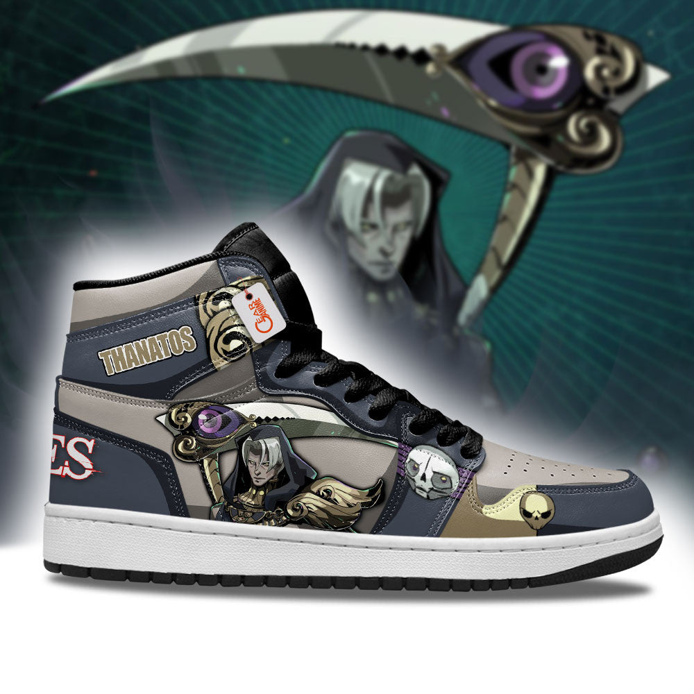 Thanatos Son Of Erebus High-Top Sneakers Custom Games Hades Custom Name