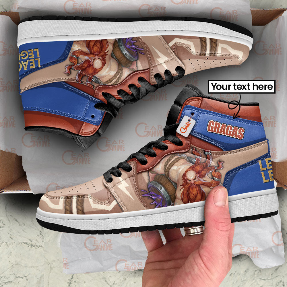 Gragas High-Top Sneakers Custom LOL Custom Name