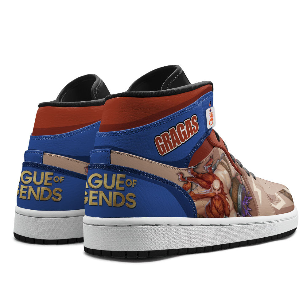 Gragas High-Top Sneakers Custom LOL Custom Name