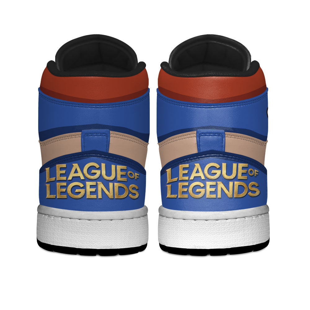 Gragas High-Top Sneakers Custom LOL Custom Name