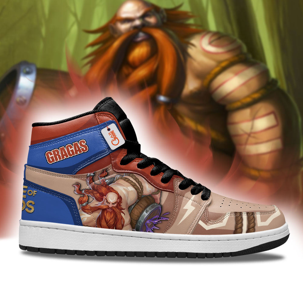 Gragas High-Top Sneakers Custom LOL Custom Name