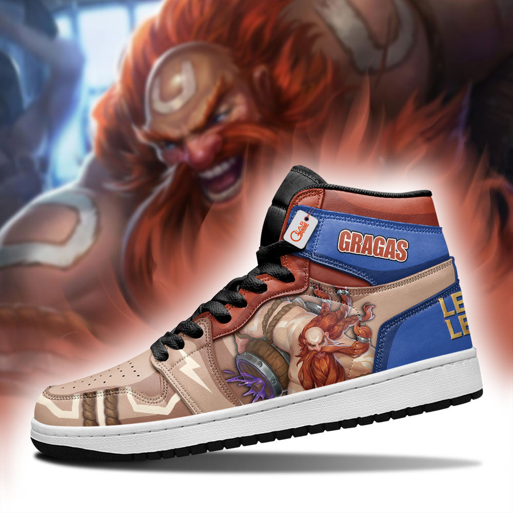 Gragas High-Top Sneakers Custom LOL Custom Name