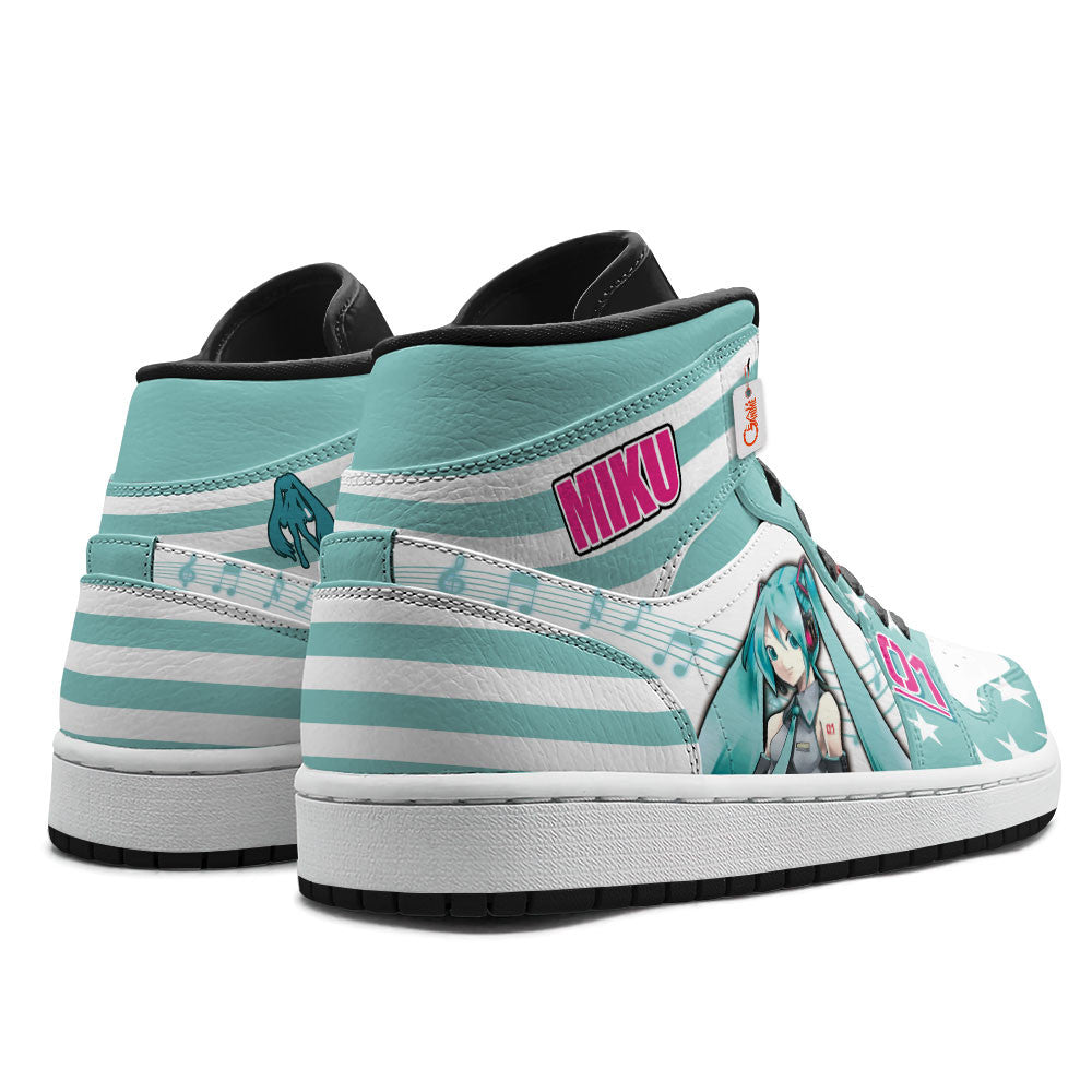 Miku American Flag Hatsune Personalized High-Top Sneakers