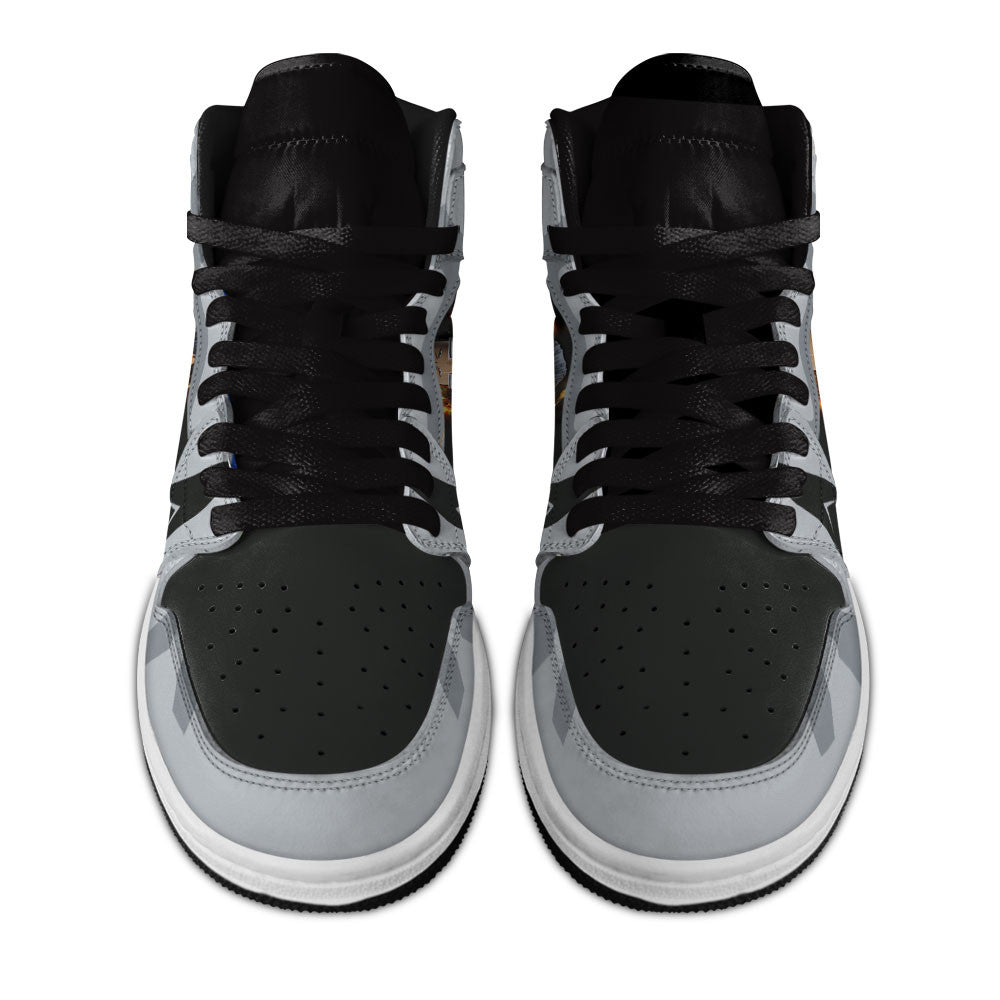 Karem Chilled High-Top Sneakers Custom Game Anime Vanguards Custom Name