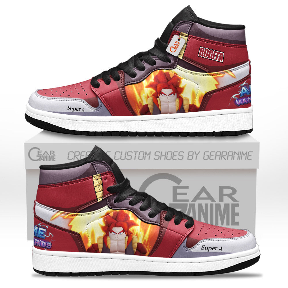 Rogita Super 4 High-Top Sneakers Custom Vanguards Games Custom Name