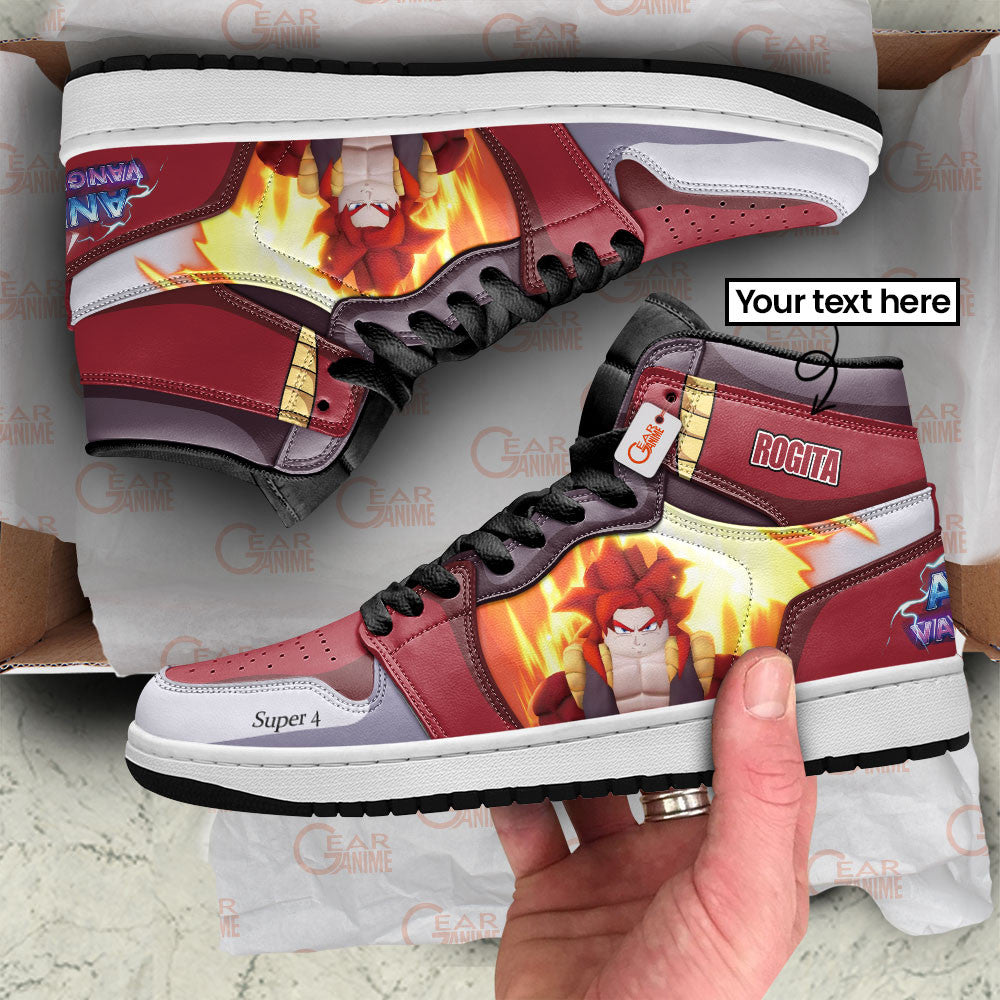 Rogita Super 4 High-Top Sneakers Custom Vanguards Games Custom Name