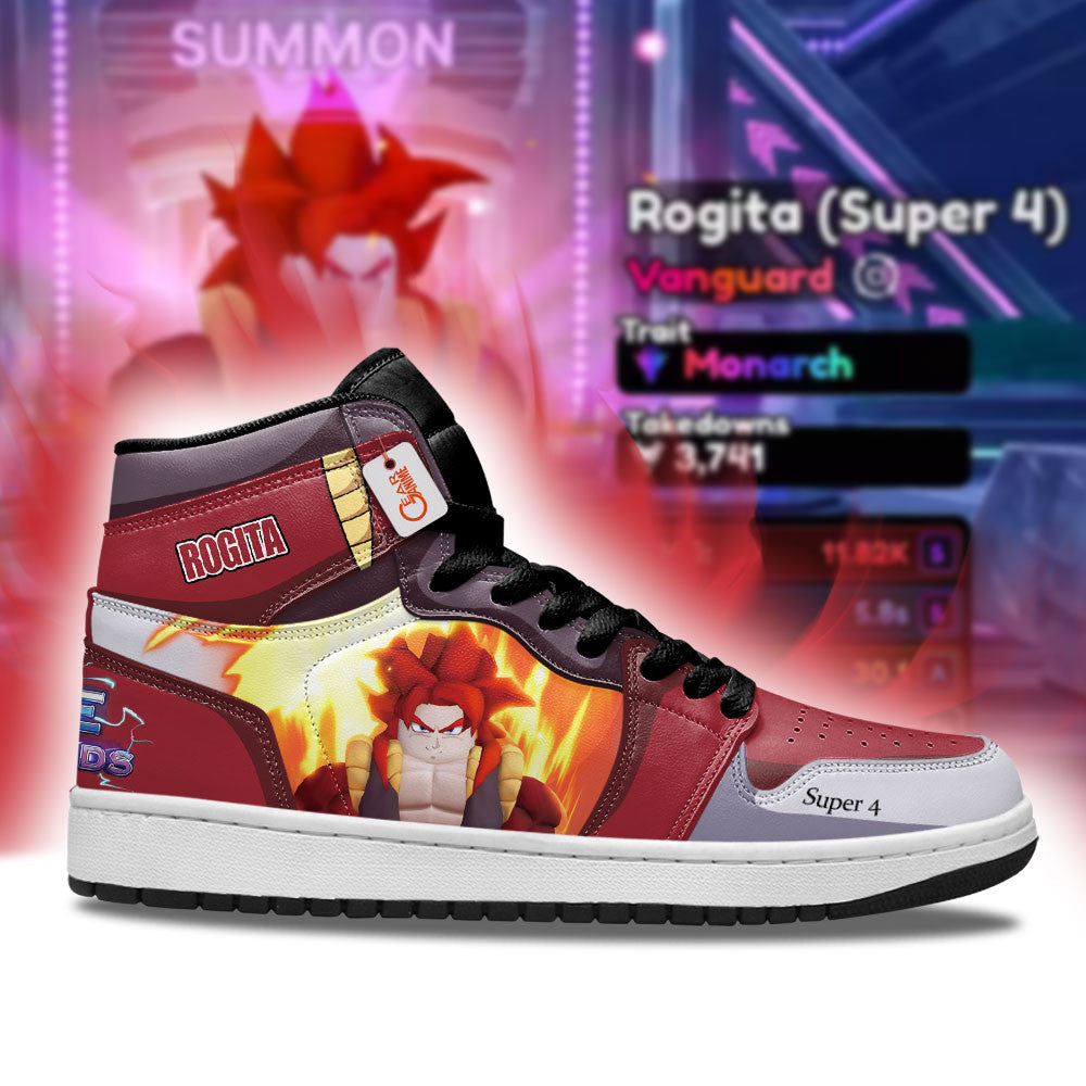 Rogita Super 4 High-Top Sneakers Custom Vanguards Games Custom Name