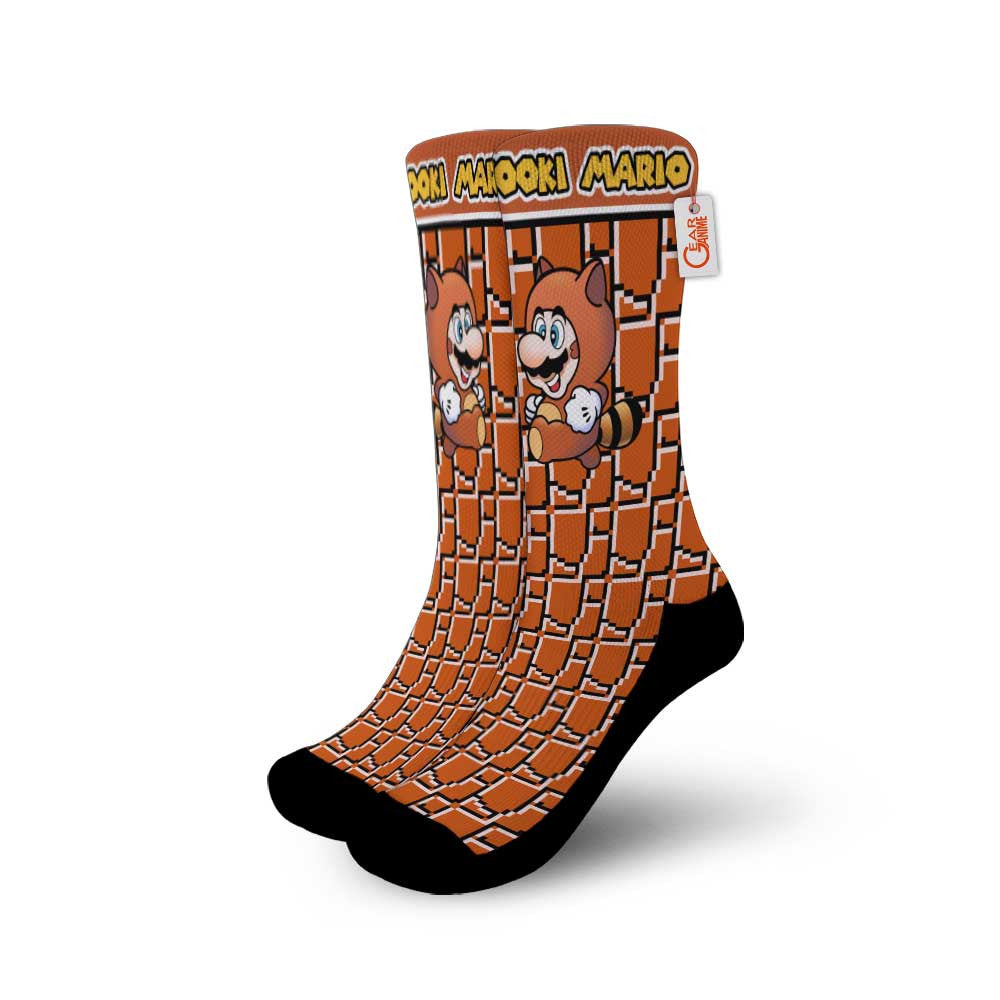 Tanooki Mario Socks Games Collection - FREE with shoes order