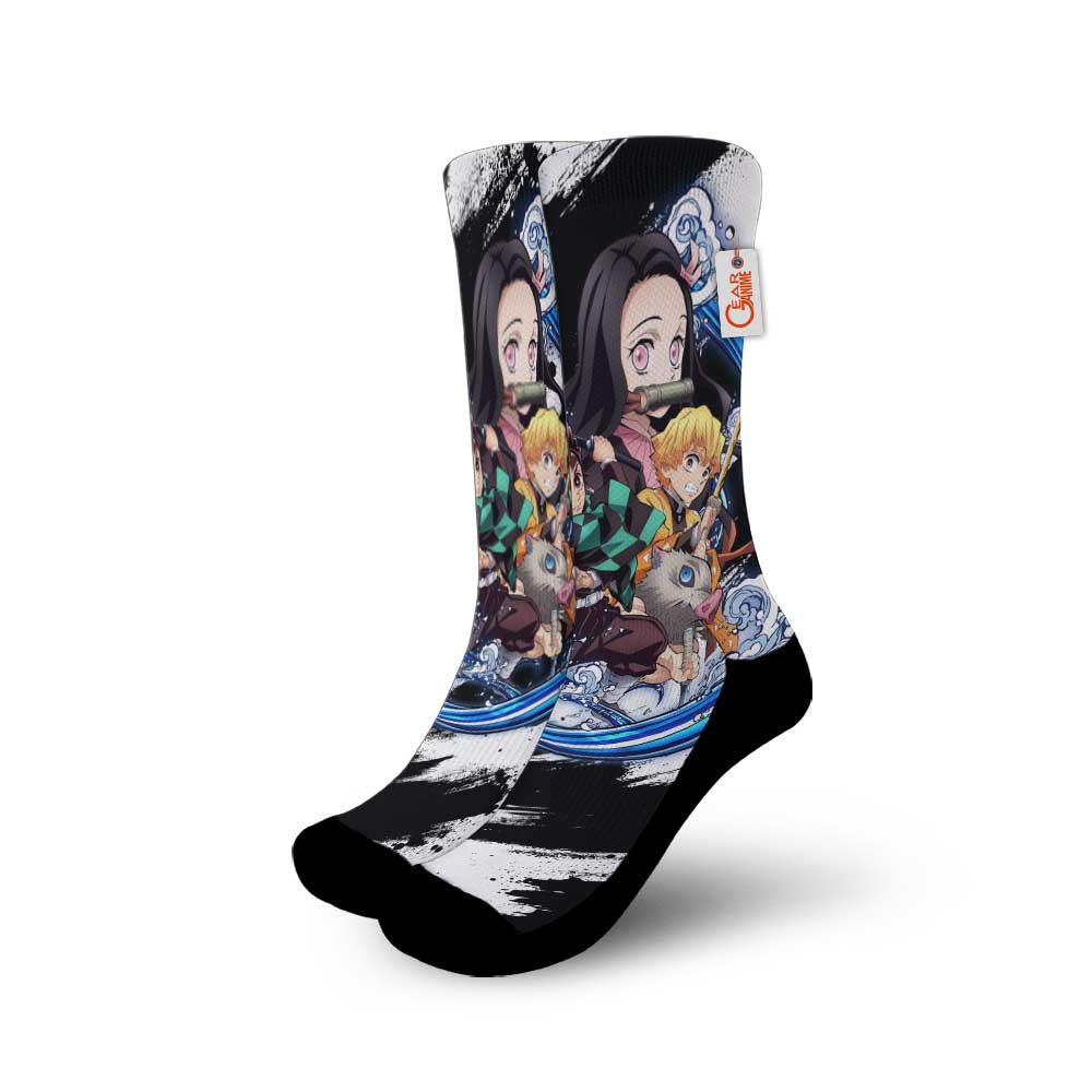 Nezuko Zenitsu Inosuke Socks - FREE with shoes order