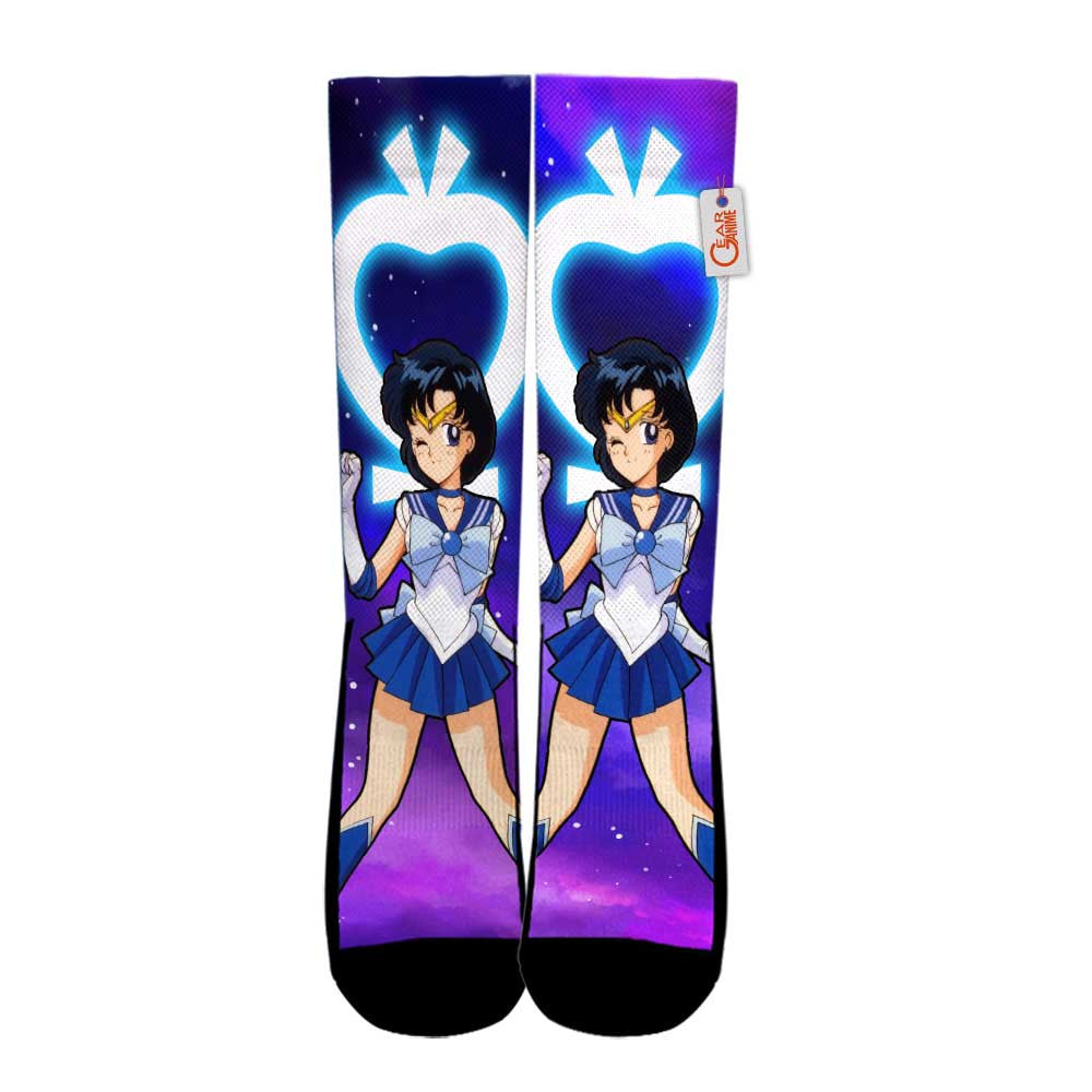 Sailor Mercury Ami Mizuno Socks - FREE with shoes order