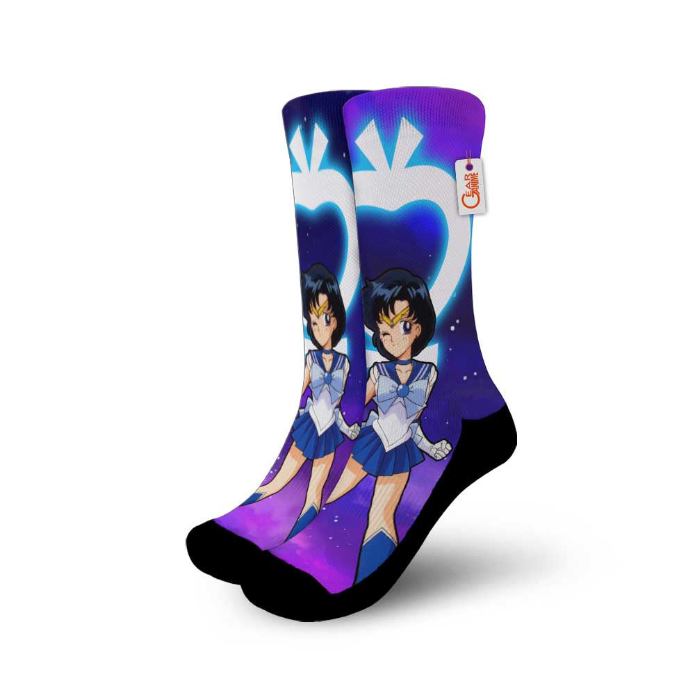 Sailor Mercury Ami Mizuno Socks - FREE with shoes order