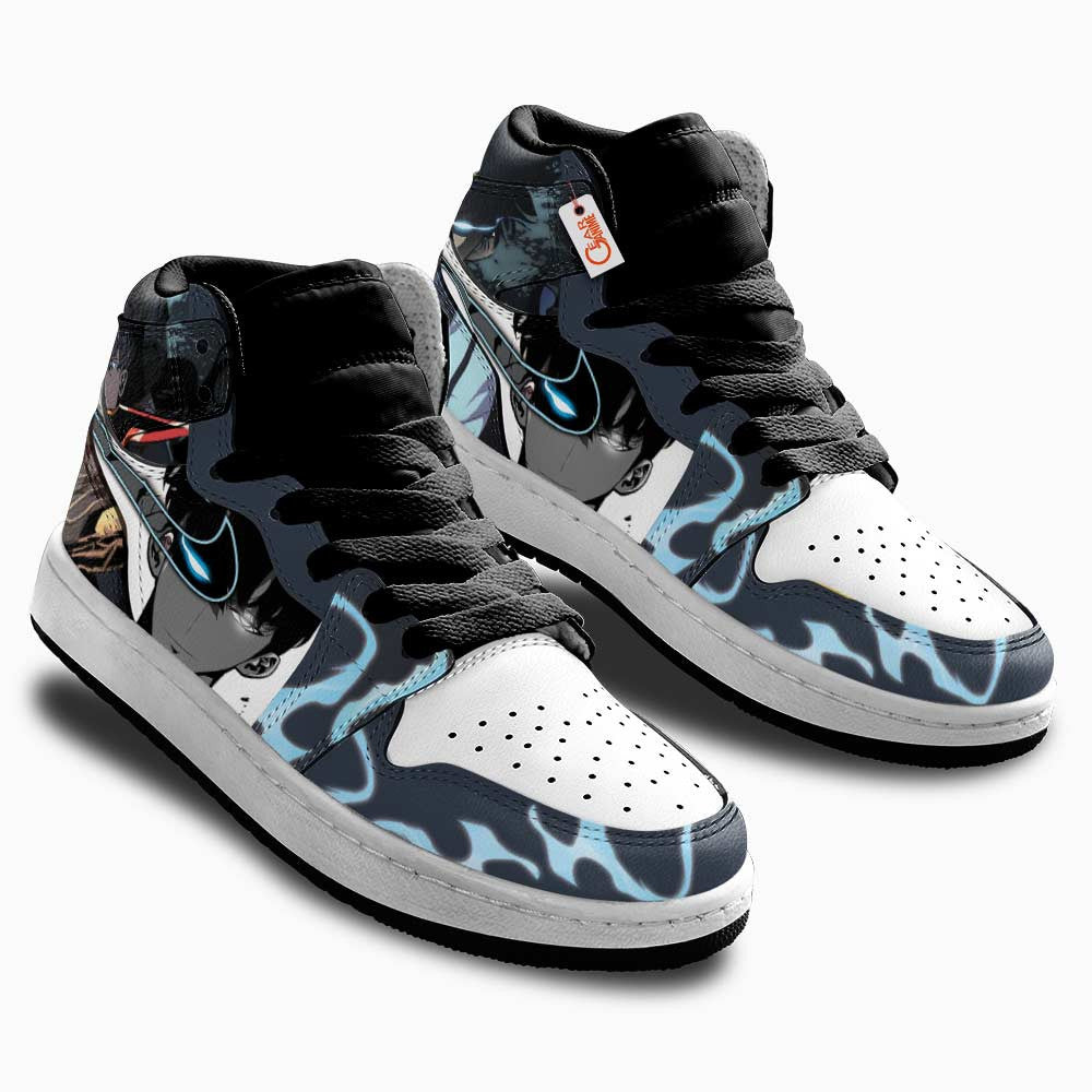 Sung Jinwoo Custom Kids High-Top Sneakers