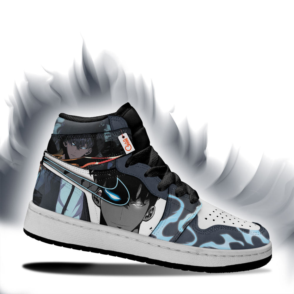 Sung Jinwoo Custom Kids High-Top Sneakers