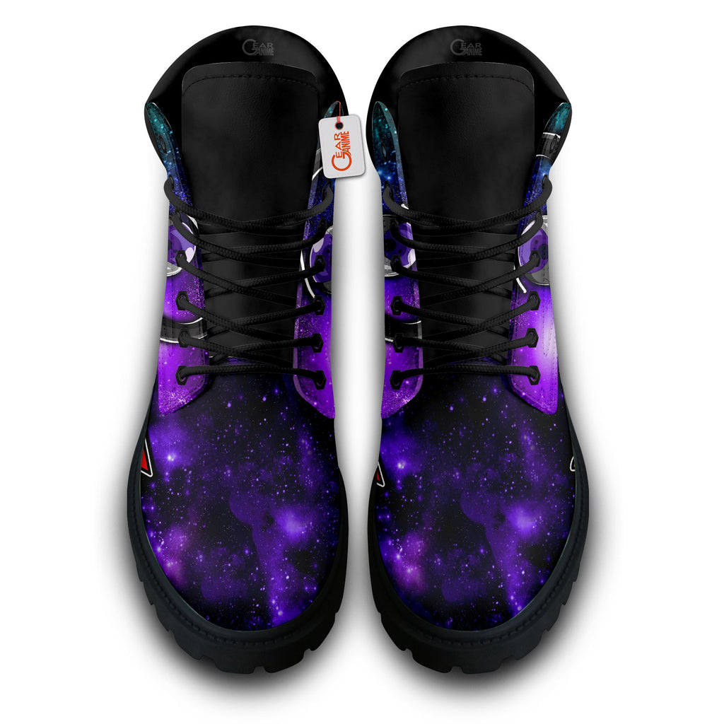 Goku Ultra Instinct and Black Frieza Boots Galaxy Style