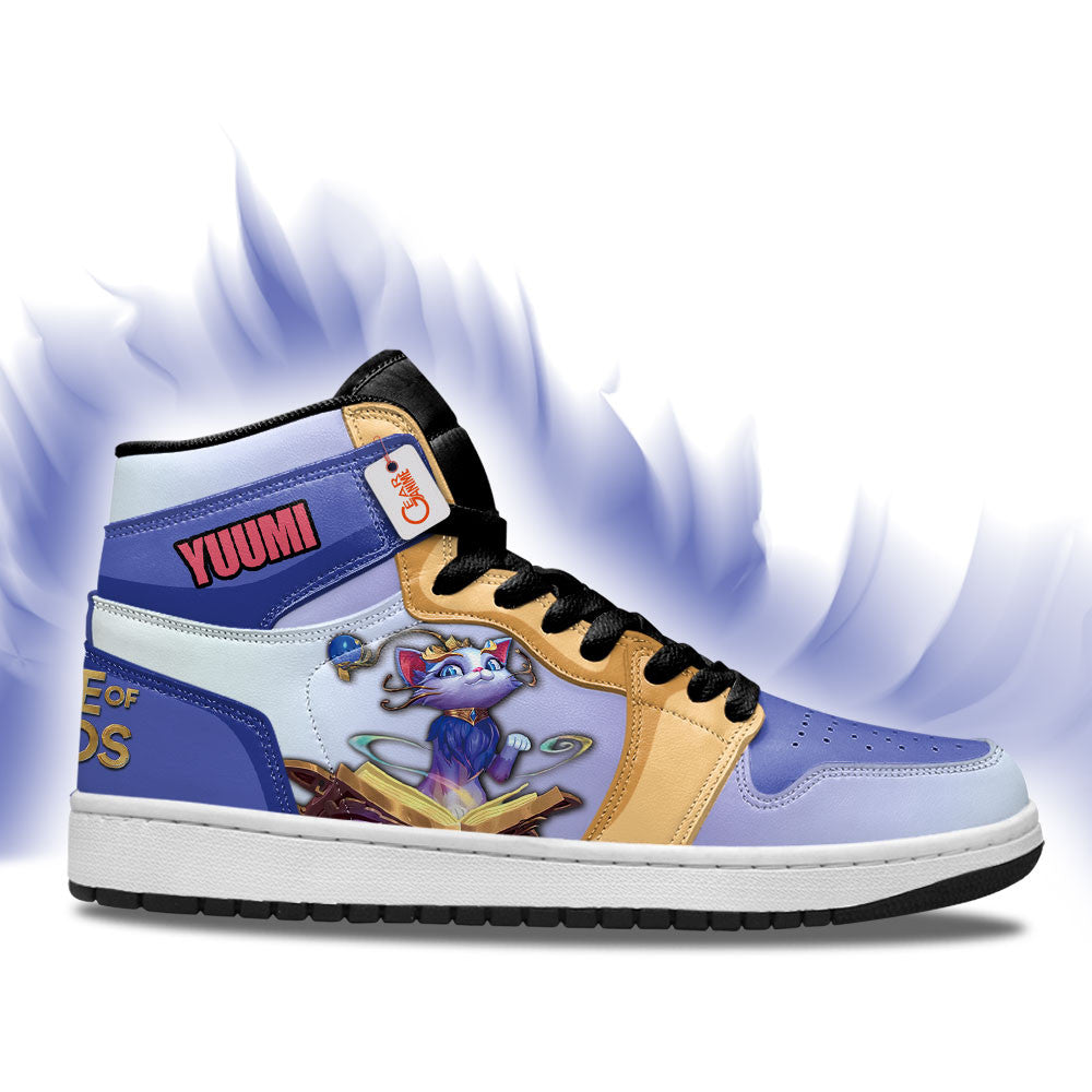 Yuumi High-Top Sneakers Custom LOL Games Collection