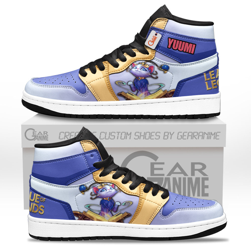Yuumi High-Top Sneakers Custom LOL Games Collection