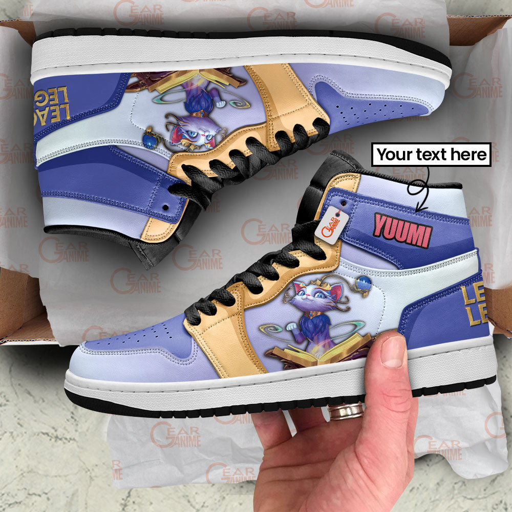 Yuumi High-Top Sneakers Custom LOL Games Collection