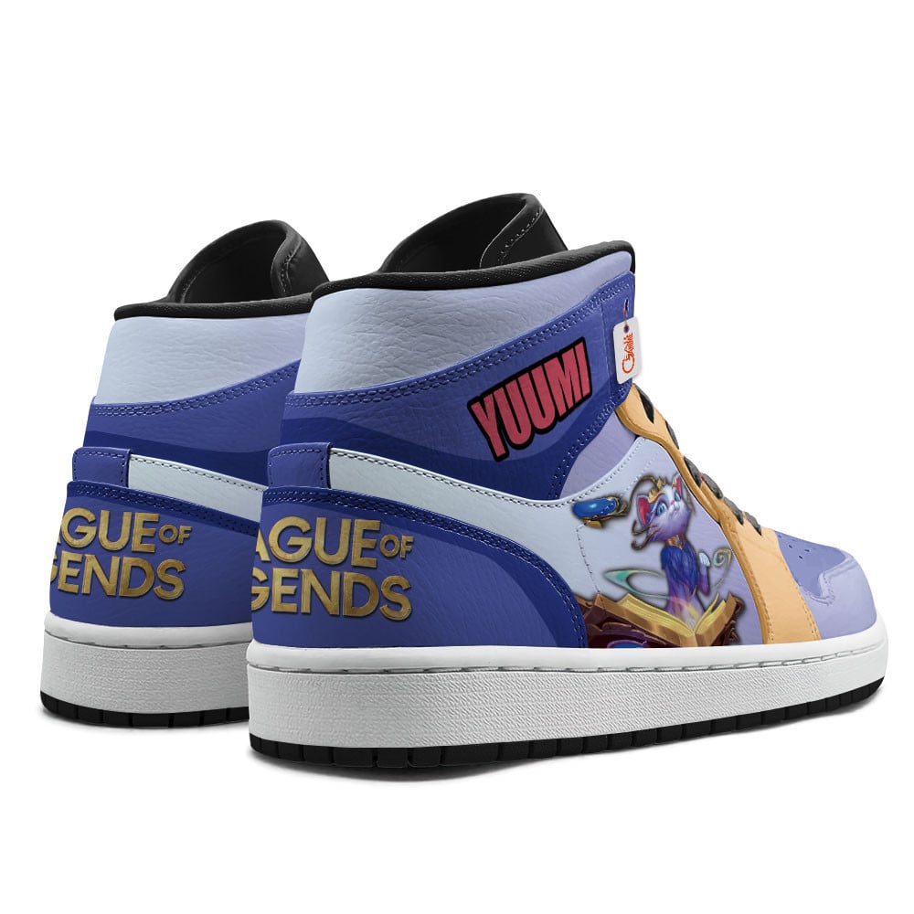 Yuumi High-Top Sneakers Custom LOL Games Collection