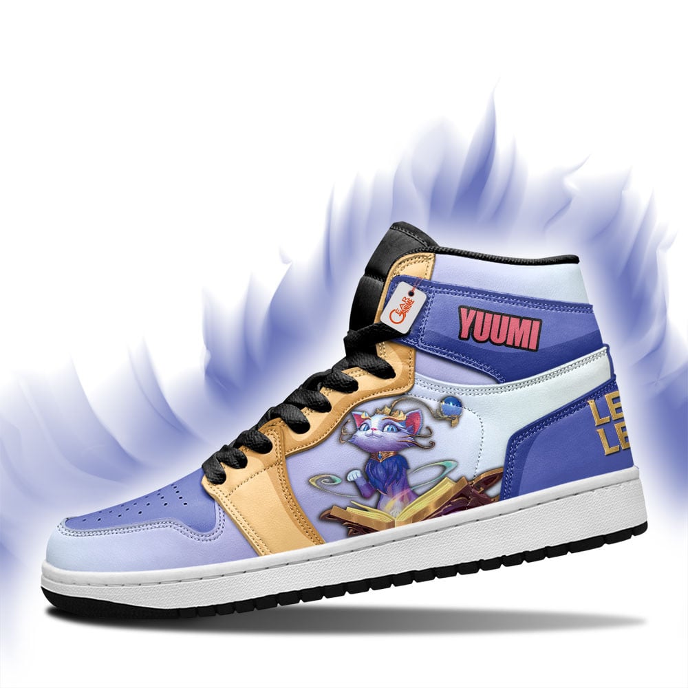 Yuumi High-Top Sneakers Custom LOL Games Collection