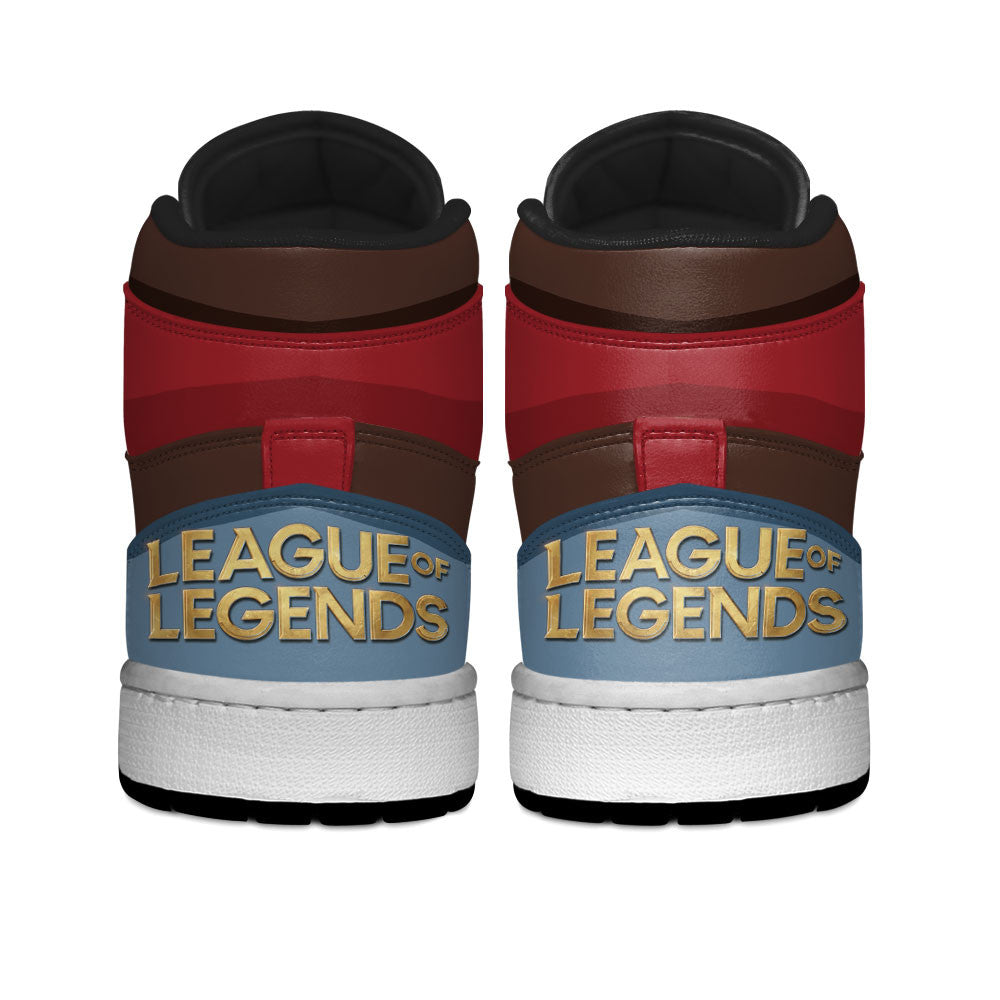 Ziggs High-Top Sneakers Custom LOL Games Collection
