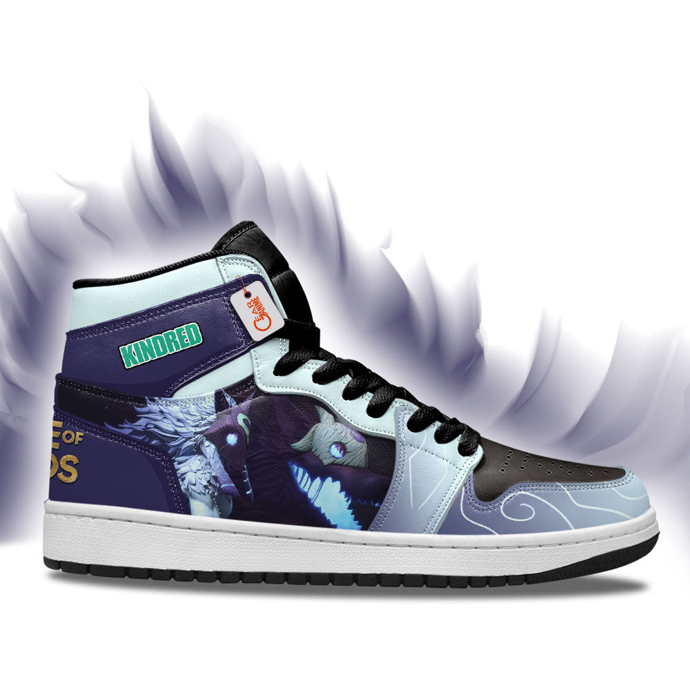 Kindred High-Top Sneakers Custom LOL Games Collection