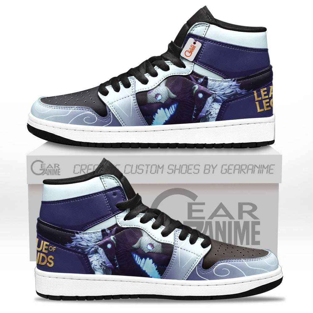 Kindred High-Top Sneakers Custom LOL Games Collection