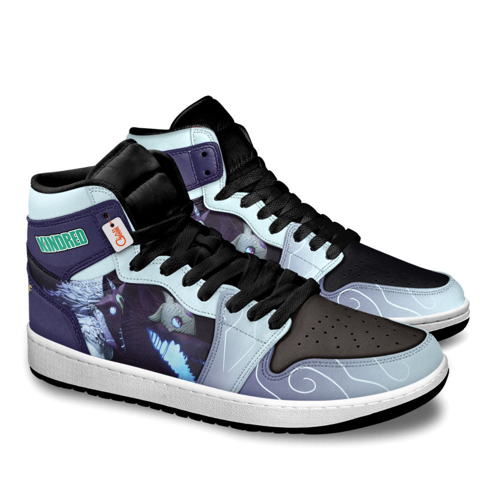 Kindred High-Top Sneakers Custom LOL Games Collection