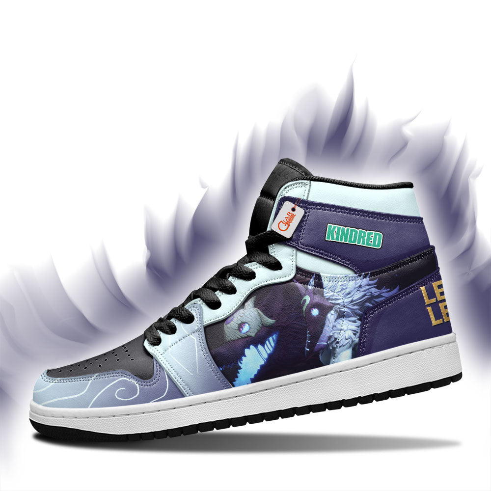 Kindred High-Top Sneakers Custom LOL Games Collection